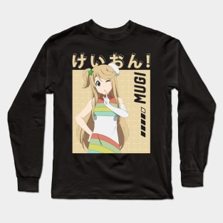 Azusa's Guitar Serenade K-On Strings of Talent Tee Long Sleeve T-Shirt